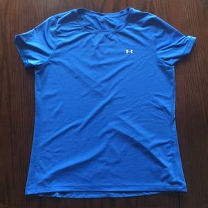 Under Armour blue shirt